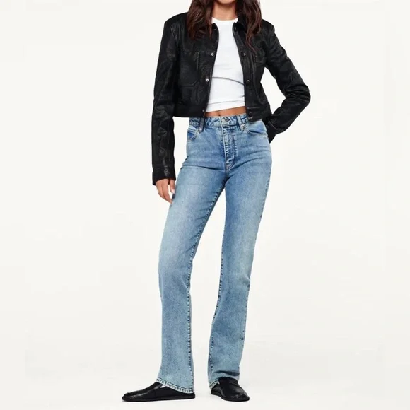 Frame The Ruler Straight Leg Jeans